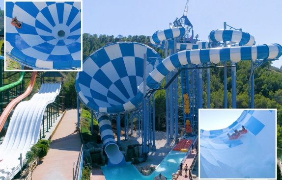 Benidorm is home to the largest waterslide in the world
