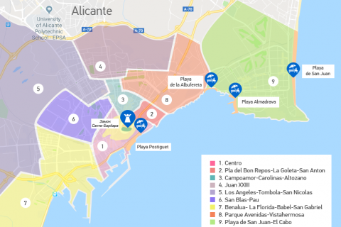 Районы города Аликанте для переезда: обзор цен на недвижимость