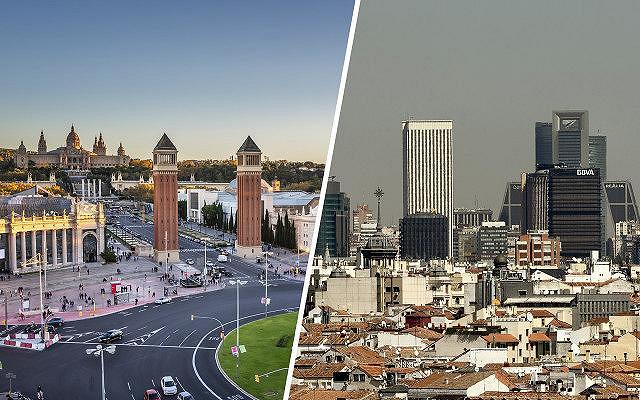 Barcelona or Madrid