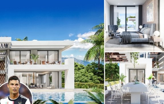 Ronaldo bought a villa close to Estepona